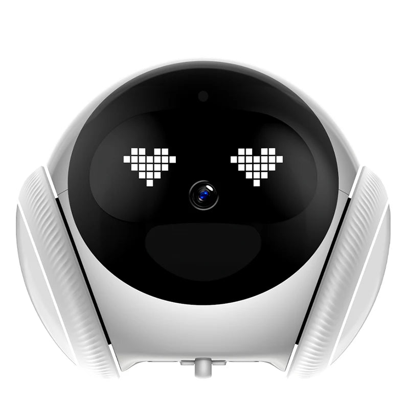 Famue S1 Home Monitoring Robot | APP Control & Two - Way Talk | Care for Elderly/Child & Pet | Photo/Video & Playback UP to 512G - Homebound Essentials