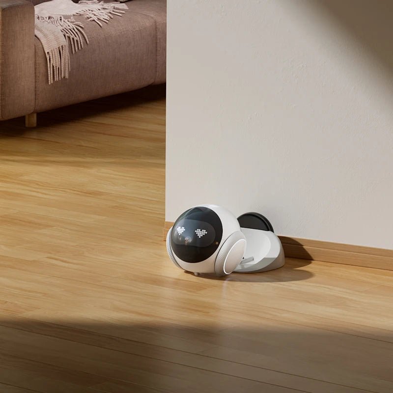 Famue S1 Home Monitoring Robot | APP Control & Two - Way Talk | Care for Elderly/Child & Pet | Photo/Video & Playback UP to 512G - Homebound Essentials