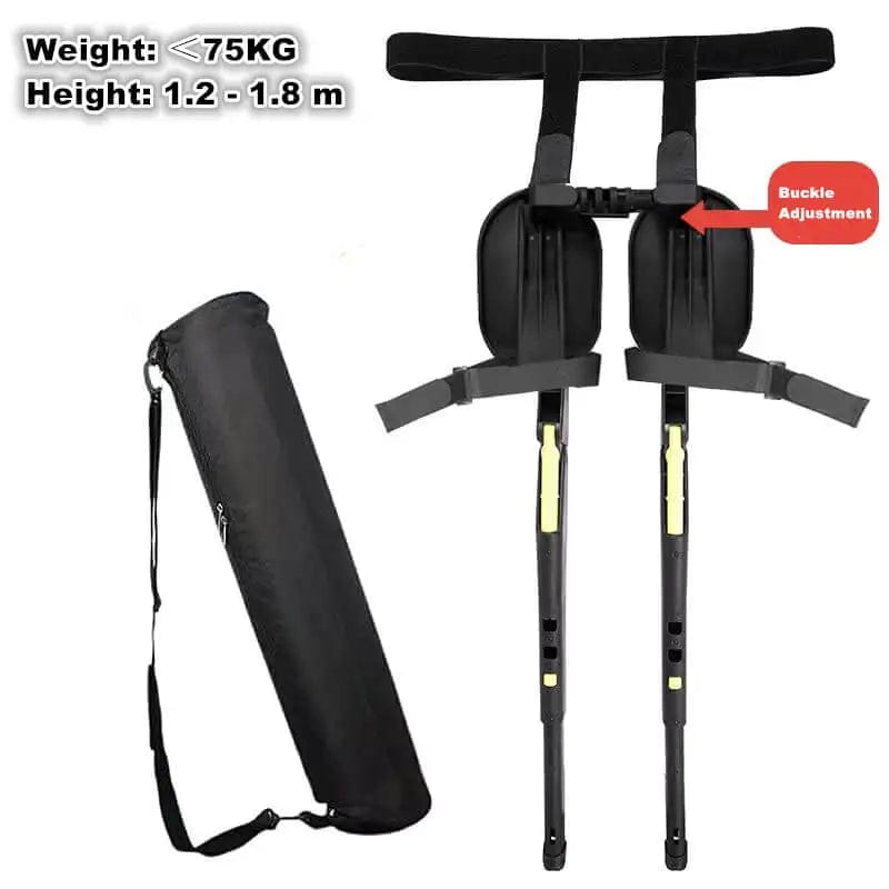 FlexiSeat Exo: Wearable Lightweight Exoskeleton Seat, Folding Chair for Fishing, Outdoor, Portable Travel, and Multifunctional Use - Homebound Essentials