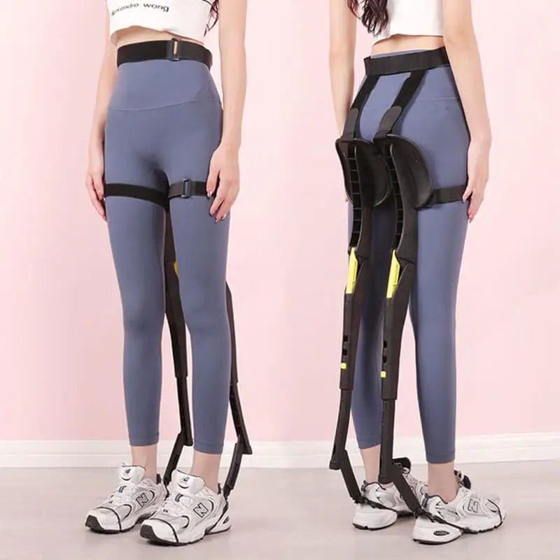 FlexiSeat Exo: Wearable Lightweight Exoskeleton Seat, Folding Chair for Fishing, Outdoor, Portable Travel, and Multifunctional Use - Homebound Essentials