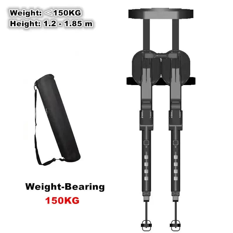FlexiSeat Exo: Wearable Lightweight Exoskeleton Seat, Folding Chair for Fishing, Outdoor, Portable Travel, and Multifunctional Use - Homebound Essentials