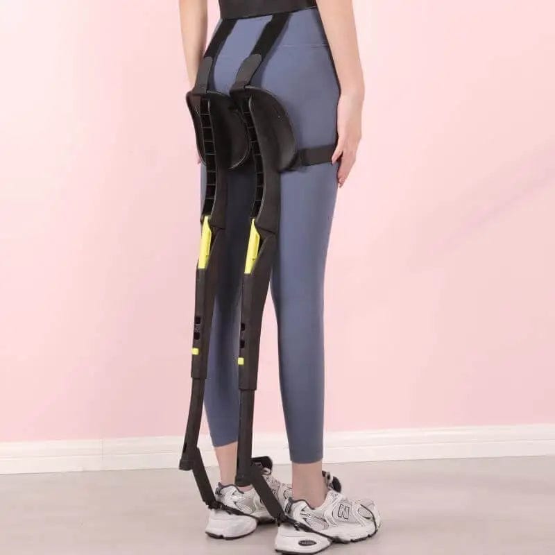 FlexiSeat Exo: Wearable Lightweight Exoskeleton Seat, Folding Chair for Fishing, Outdoor, Portable Travel, and Multifunctional Use - Homebound Essentials