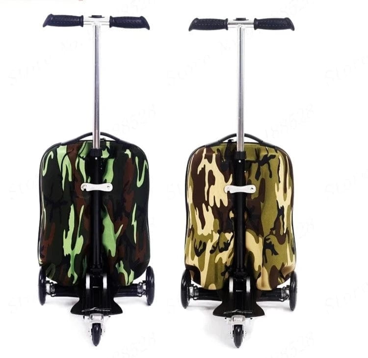 FlexPack Detachable Scooter Suitcase: 20 Inch Detachable Scooter Backpack | Multi - Functional Boarding Suitcase - Homebound Essentials
