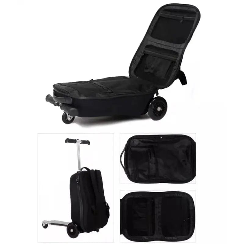 FlexPack Detachable Scooter Suitcase: 20 Inch Detachable Scooter Backpack | Multi - Functional Boarding Suitcase - Homebound Essentials