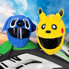 Fluffy Cartoon Motorcycle Helmet Cover Plush Set - Personalized Helmets Accessories - Homebound Essentials