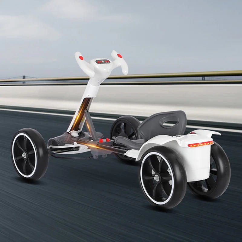 Foldable Electric Four - Wheeled Kart: Portable, Lightweight, and Ready to Ride - Homebound Essentials