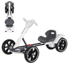 Foldable Electric Four - Wheeled Kart: Portable, Lightweight, and Ready to Ride - Homebound Essentials