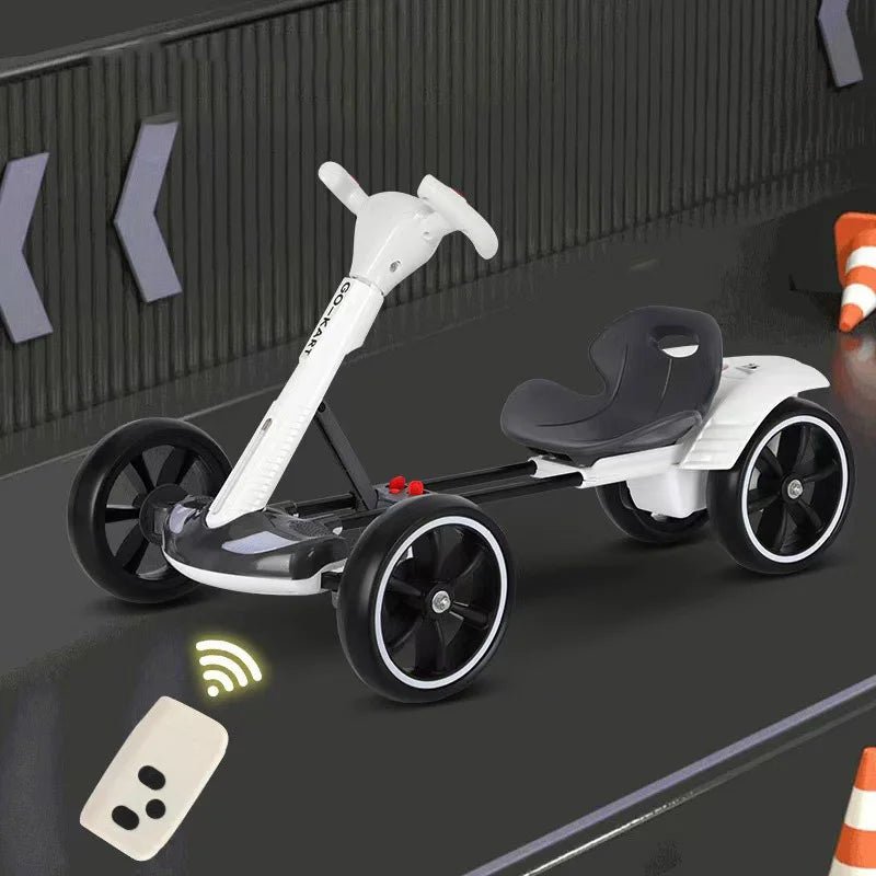 Foldable Electric Four - Wheeled Kart: Portable, Lightweight, and Ready to Ride - Homebound Essentials