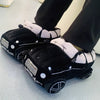 Fun & Fuzzy Car Shape Plush Slippers - Homebound Essentials