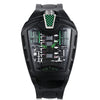 GhostTime Men's Hollow Skeleton Quartz Watch - Cool Silicone Bracelet Relogio - Homebound Essentials
