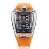 GhostTime Men's Hollow Skeleton Quartz Watch - Cool Silicone Bracelet Relogio - Homebound Essentials