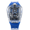 GhostTime Men's Hollow Skeleton Quartz Watch - Cool Silicone Bracelet Relogio - Homebound Essentials
