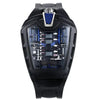 GhostTime Men's Hollow Skeleton Quartz Watch - Cool Silicone Bracelet Relogio - Homebound Essentials
