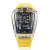 GhostTime Men's Hollow Skeleton Quartz Watch - Cool Silicone Bracelet Relogio - Homebound Essentials