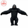Gorilla Inflatable Costume Mascot: Adult Plush Furry Animal Halloween & Carnival Dress - Homebound Essentials