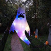 Halloween LED Large Outdoor Hanging Ghost Lights - Homebound Essentials
