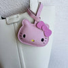 Handmade Leather Hello Kitty Sheep Pendant - Homebound Essentials