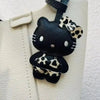 Handmade Leather Hello Kitty Sheep Pendant - Homebound Essentials