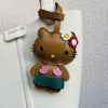 Handmade Leather Hello Kitty Sheep Pendant - Homebound Essentials