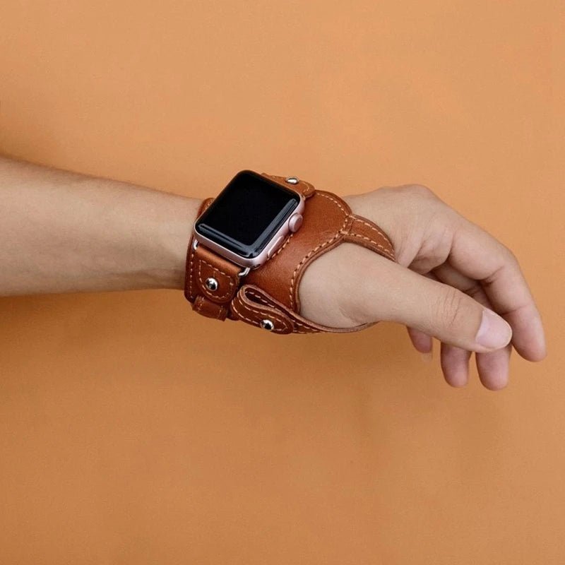 Hands - Free Riding Watch – Universal Leather Outdoor Sports Wristband - Homebound Essentials
