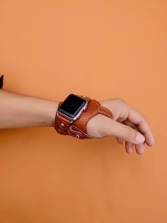 Hands - Free Riding Watch – Universal Leather Outdoor Sports Wristband - Homebound Essentials