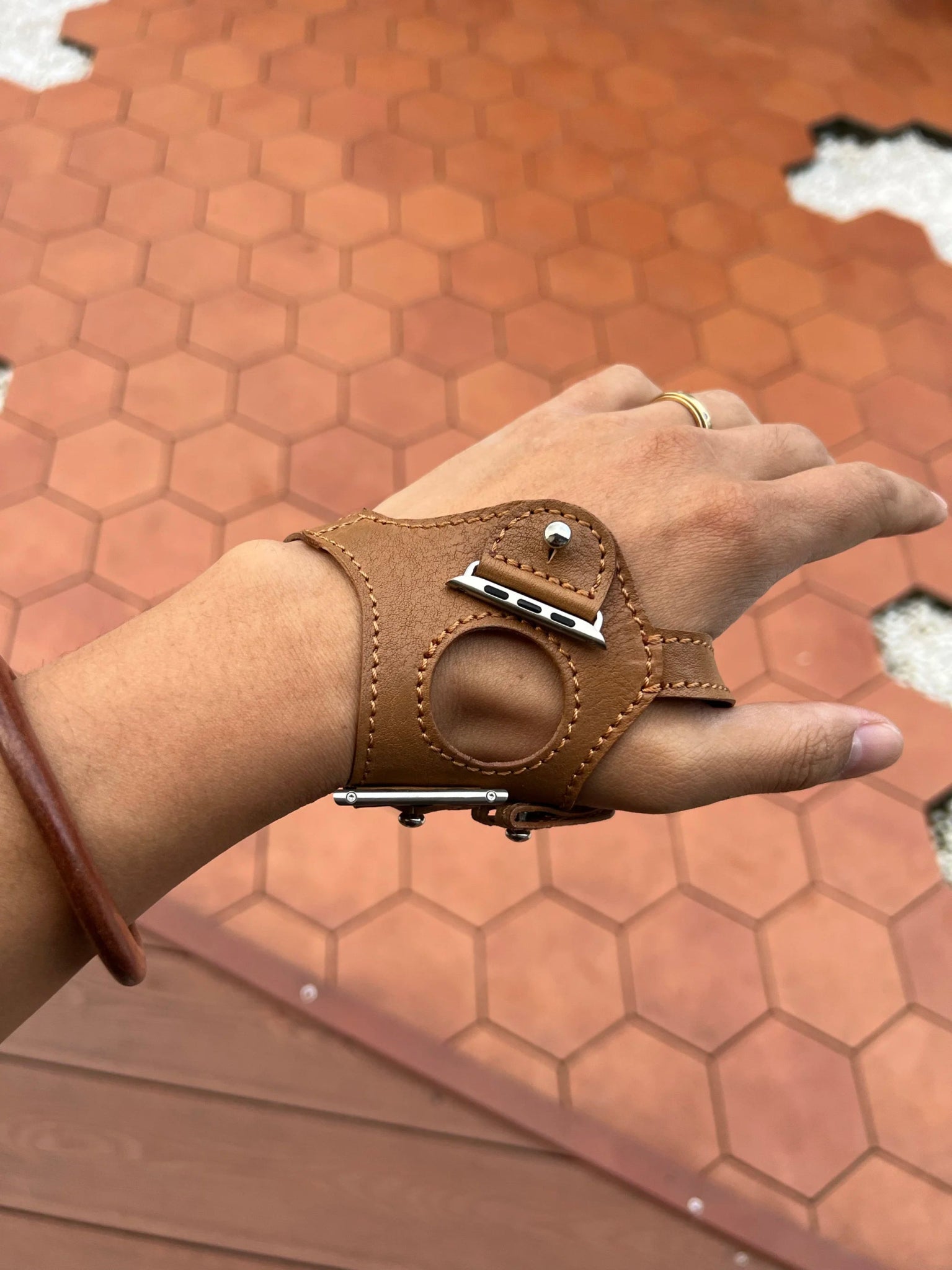 Hands - Free Riding Watch – Universal Leather Outdoor Sports Wristband - Homebound Essentials