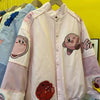 Hello Kitty Embroidered Niche Design Jacket - Homebound Essentials