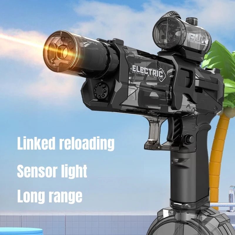 High - Pressure Electric Water Gun: Automatic Summer Fun Toy - Homebound Essentials