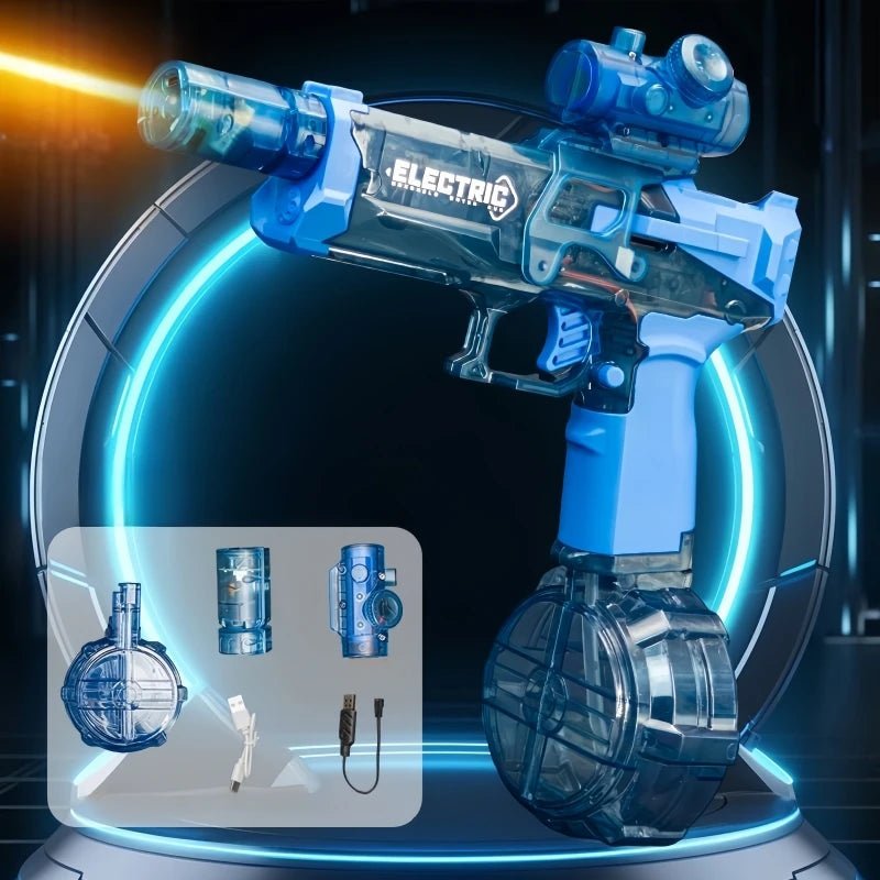 High - Pressure Electric Water Gun: Automatic Summer Fun Toy - Homebound Essentials
