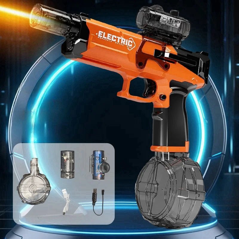 High - Pressure Electric Water Gun: Automatic Summer Fun Toy - Homebound Essentials