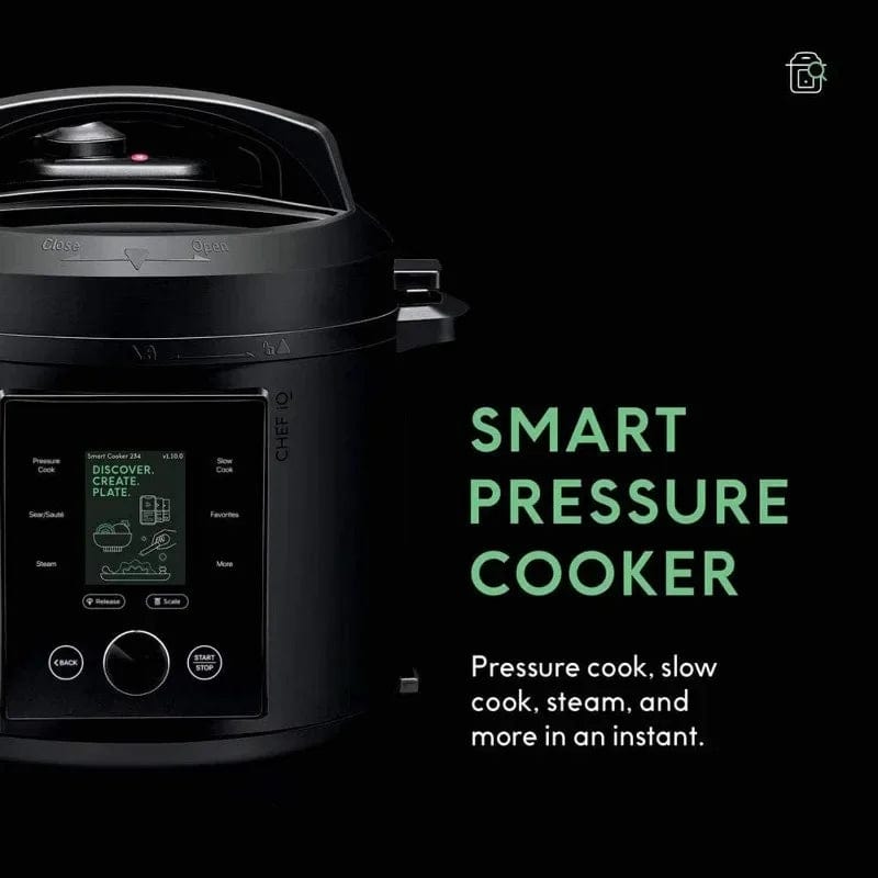 HomeBound Essentials CHINA CHEF iQ Smart Built-in Scale Pressure Cooker