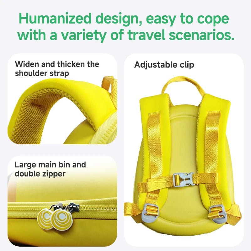 Intelligent LED Display Hard Shell Minion Backpack - Homebound Essentials