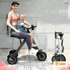 K7S Mini E - Bike | Foldable 3 - Wheel Electric Scooter for Adults | 250W, 36V, 7.8Ah Electric Bicycle - Homebound Essentials