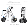 K7S Mini E - Bike | Foldable 3 - Wheel Electric Scooter for Adults | 250W, 36V, 7.8Ah Electric Bicycle - Homebound Essentials