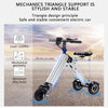 K7S Mini E - Bike | Foldable 3 - Wheel Electric Scooter for Adults | 250W, 36V, 7.8Ah Intelligent Electric Bicycle - Homebound Essentials