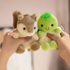 Kawaii Little Animal Plush Cute Cuddly Keychain Pendants - Homebound Essentials