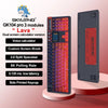 KeyMaster Pro 3 - Mode Mechanical Keyboard: Hot - Swappable Wireless Mechanical Keyboard | 3 Modes, 2.0 Screen, 3 Knobs, Side - Engraved PBT Keycaps - Homebound Essentials