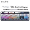 KeyMaster Pro 3 - Mode Mechanical Keyboard: Hot - Swappable Wireless Mechanical Keyboard | 3 Modes, 2.0 Screen, 3 Knobs, Side - Engraved PBT Keycaps - Homebound Essentials