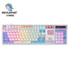 KeyMaster Pro 3 - Mode Mechanical Keyboard: Hot - Swappable Wireless Mechanical Keyboard | 3 Modes, 2.0 Screen, 3 Knobs, Side - Engraved PBT Keycaps - Homebound Essentials