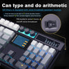 KeyMaster Pro 3 - Mode Mechanical Keyboard: Hot - Swappable Wireless Mechanical Keyboard | 3 Modes, 2.0 Screen, 3 Knobs, Side - Engraved PBT Keycaps - Homebound Essentials