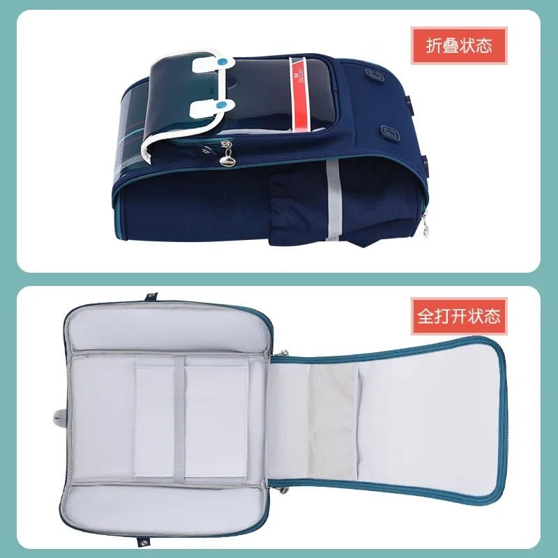 Kids Orthopedic School Backpack: Waterproof Primary Schoolbag - Homebound Essentials