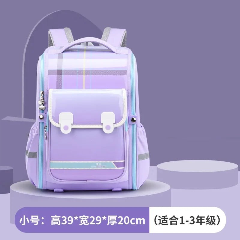 Kids Orthopedic School Backpack: Waterproof Primary Schoolbag - Homebound Essentials