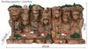 Large Hokage Mountain Figure: Giant Ninjas Stone Statue Anime Hokage Rock Figurine - Homebound Essentials