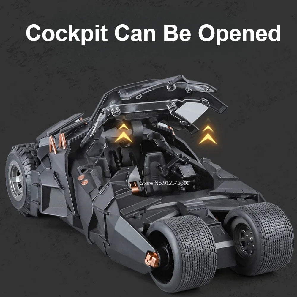 Large Scale 1:18 Batmobile Model: The Dark Knight Trilogy - Homebound Essentials