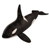 Lifelike Orcinus Orca Black Whale Plush Toy - Homebound Essentials