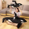 Lifelike Orcinus Orca Black Whale Plush Toy - Homebound Essentials