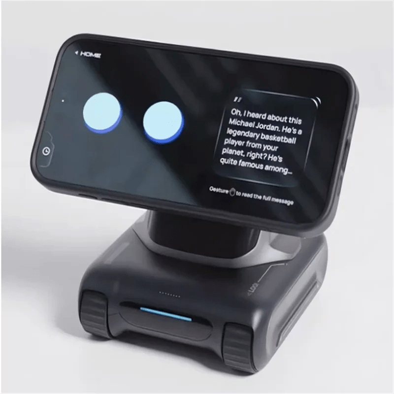 Looi Smart Desktop Robot – AI Mobile Assistant with Face Recognition & Wireless Charging - Homebound Essentials