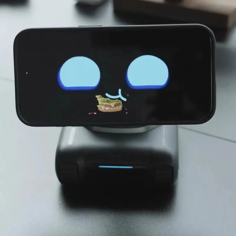Looi Smart Desktop Robot – AI Mobile Assistant with Face Recognition & Wireless Charging - Homebound Essentials