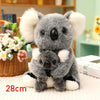 Lovely Australia Koala Plush Toy: Furry, Soft, and Huggable! - Homebound Essentials