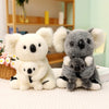Lovely Australia Koala Plush Toy: Furry, Soft, and Huggable! - Homebound Essentials